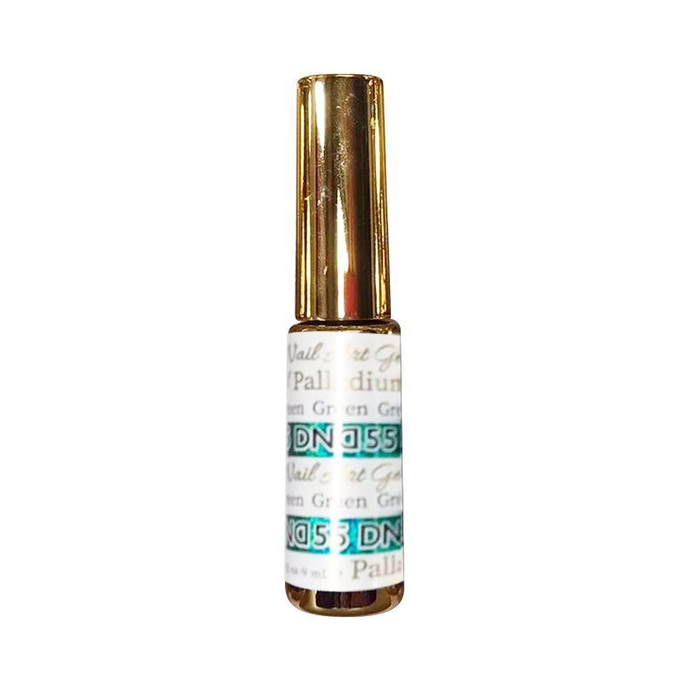 DND Nail Art Gel, Palladium Collection, 55, Green 0.25oz