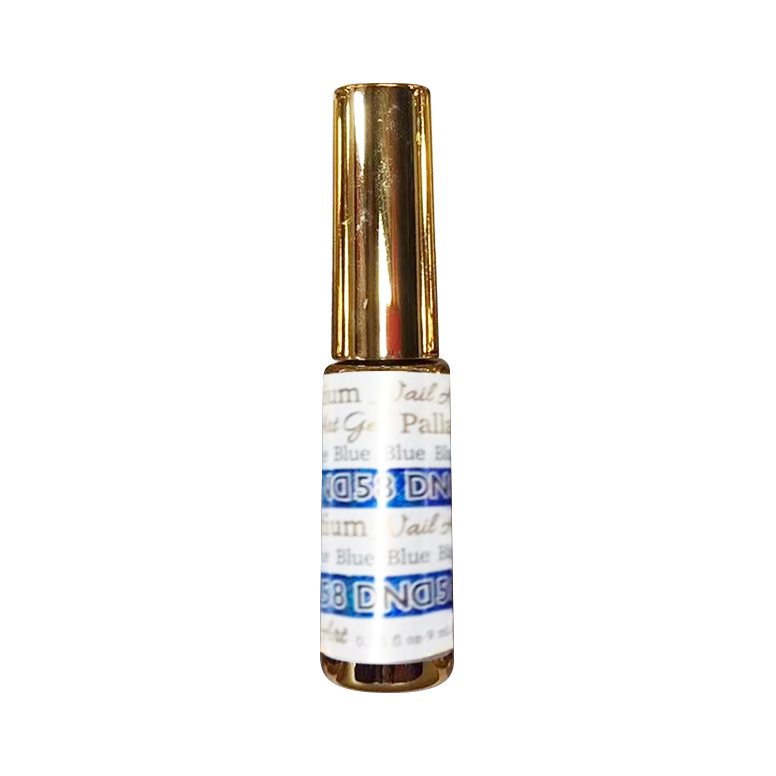DND Nail Art Gel, PALLADIUM Collection, 58, Blue, 0.25oz