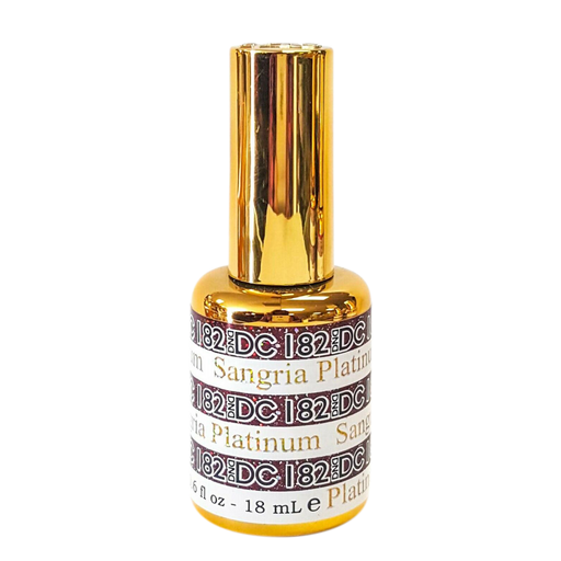DC Gel Platinum Collection, 182, Sangria Platinum, 0.6oz MY0926
