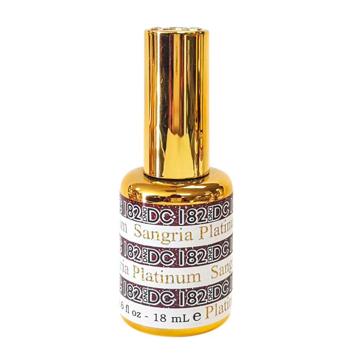 DC Gel Platinum Collection, 182, Sangria Platinum, 0.6oz MY0926