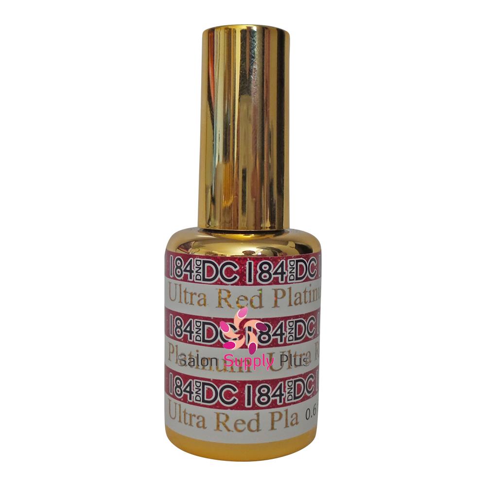DC Gel Platinum Collection, 184, Ultra Red Platinum, 0.6oz MY0926