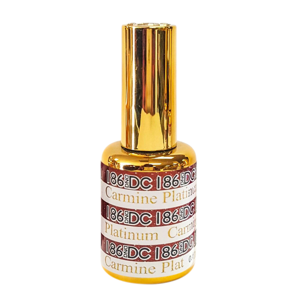 DC Gel Platinum Collection, 186, Carmine Platinum, 0.6oz MY0926