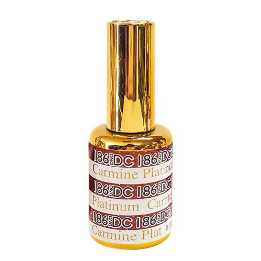 DC Gel Platinum Collection, 186, Carmine Platinum, 0.6oz MY0926