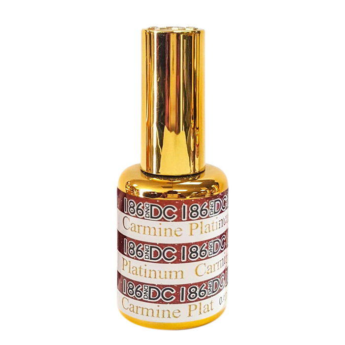DC Gel Platinum Collection, 186, Carmine Platinum, 0.6oz MY0926