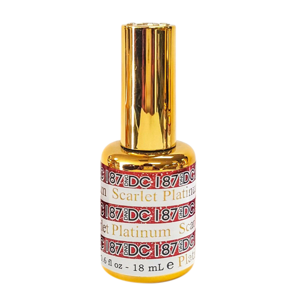 DC Gel Platinum Collection, 187, Scarlet Platinum, 0.6oz MY0926