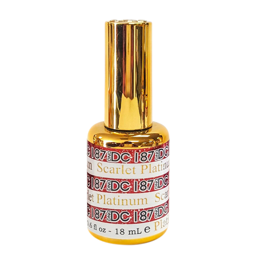 DC Gel Platinum Collection, 187, Scarlet Platinum, 0.6oz MY0926
