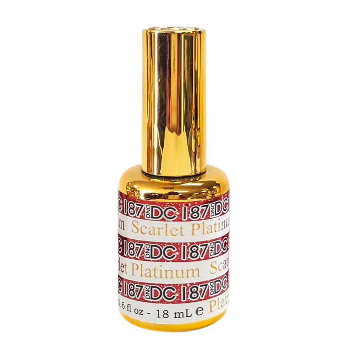 DC Gel Platinum Collection, 187, Scarlet Platinum, 0.6oz MY0926
