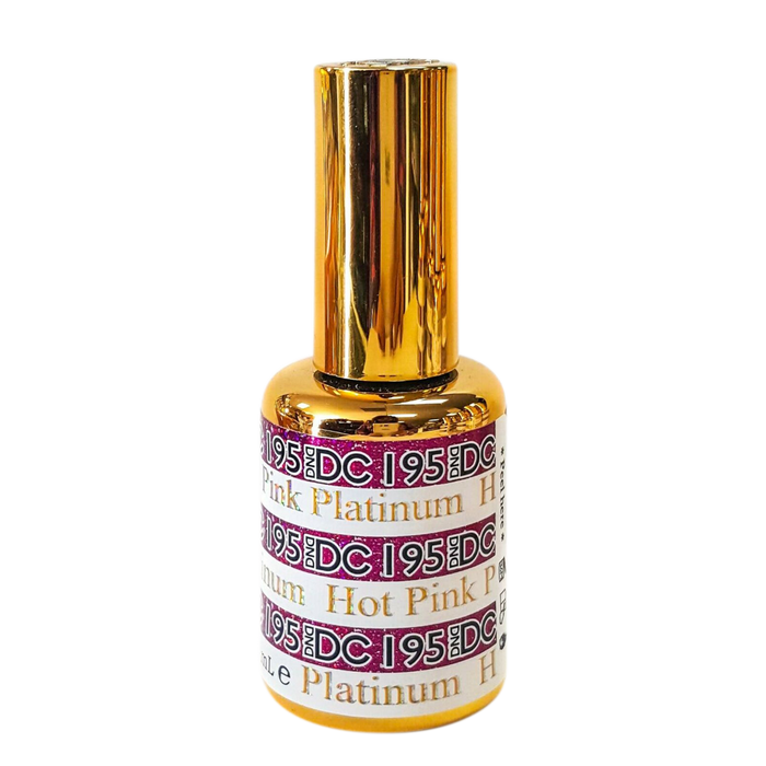 DC Gel Platinum Collection, 195, Hot Pink Platinum, 0.6oz MY0926