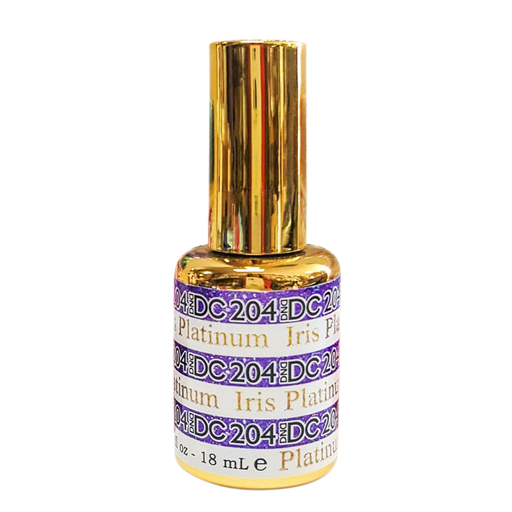 DC Gel Platinum Collection, 204, Iris Platinum, 0.6oz MY0926