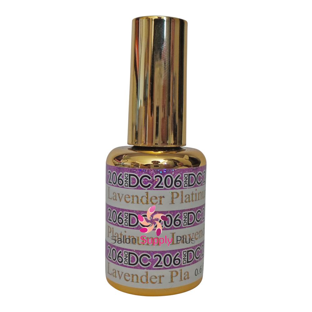 DC Gel Platinum Collection, 206, Lavender Platinum, 0.6oz MY0926
