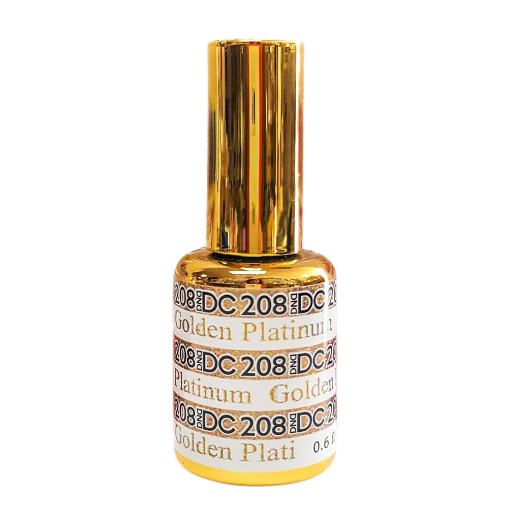 DC Gel Platinum Collection, 208, Golden Platinum, 0.6oz MY0926