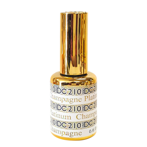 DC Gel Platinum Collection, 210, Champagne Platinum, 0.6oz MY0926