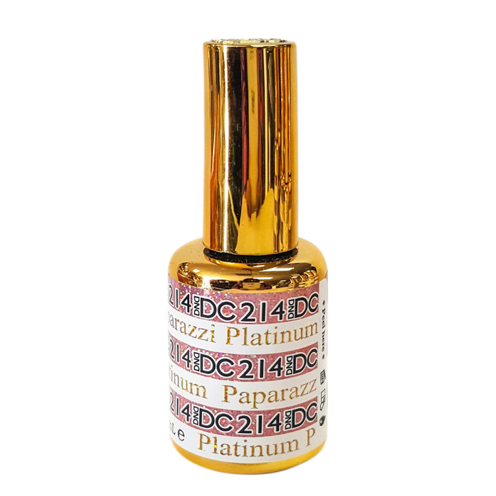 DC Gel Platinum Collection, 214, Paparazzi Platinum, 0.6oz MY0926