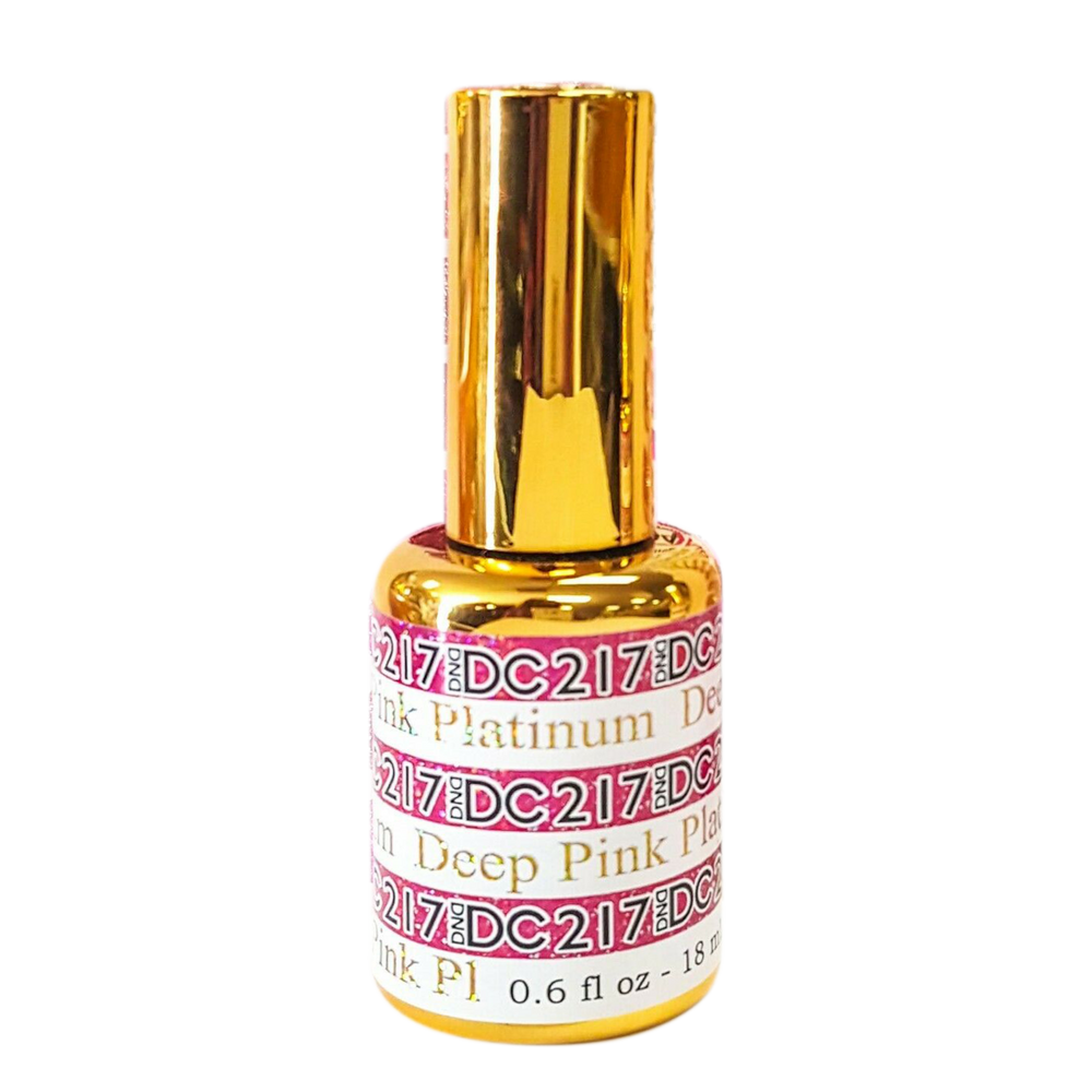 DC Gel Platinum Collection, 217, Deep Pink Platinum, 0.6oz MY0926