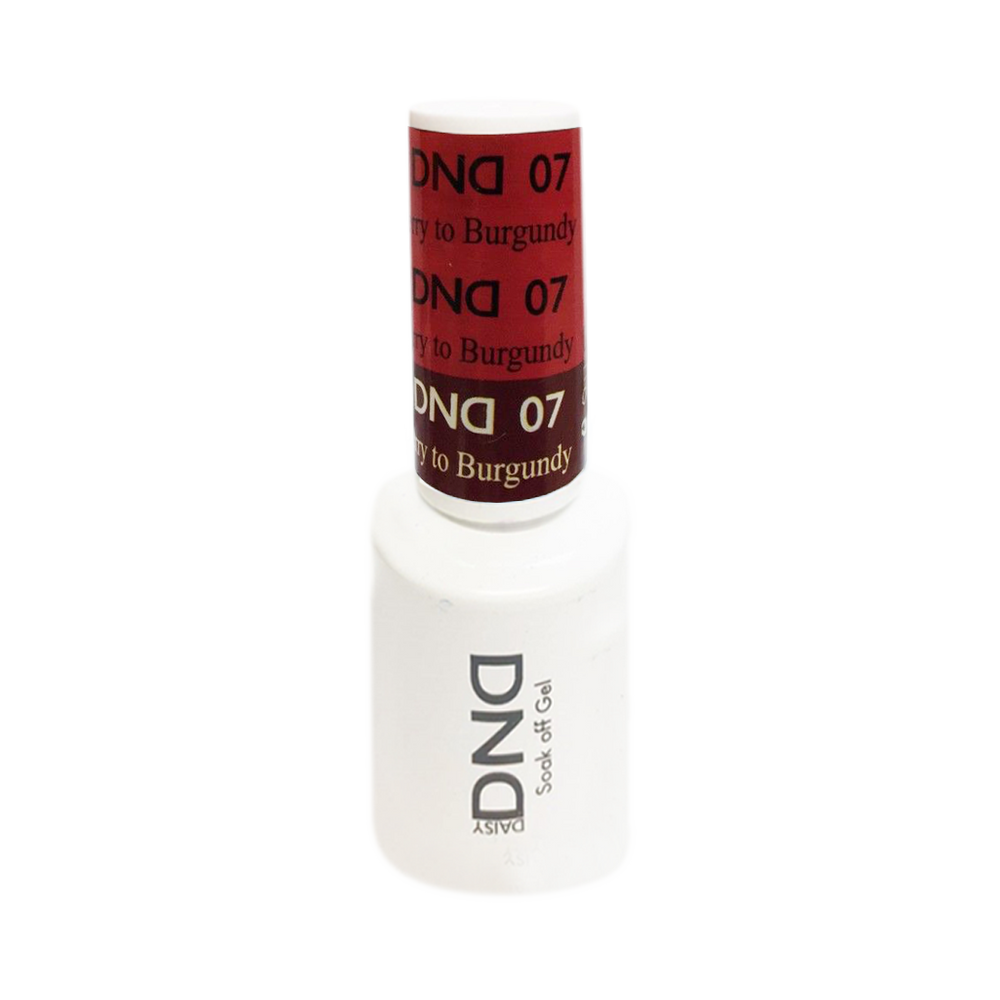 DND Mood Change Gel Polish, D07, Berry to Burgundy, 0.5oz KK1004