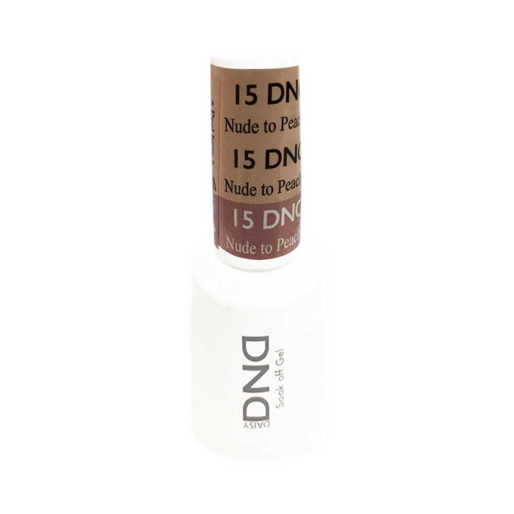 DND Mood Change Gel Polish, D15, Nude to Peachy 0.5oz KK1025