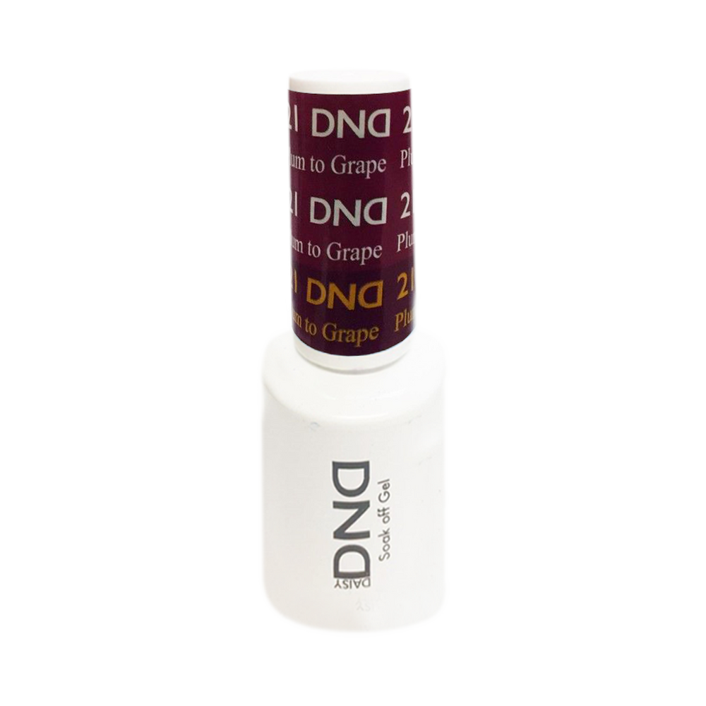 DND Mood Change Gel Polish, D21, Plum to Grape 0.5oz KK1004