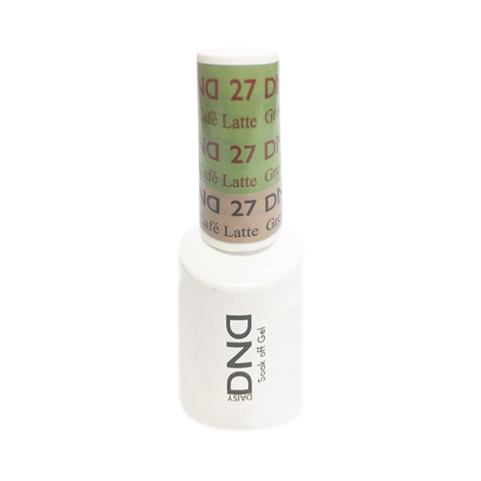 DND Mood Change Gel Polish, D27, Green to Cafe Latte 0.5oz KK1025