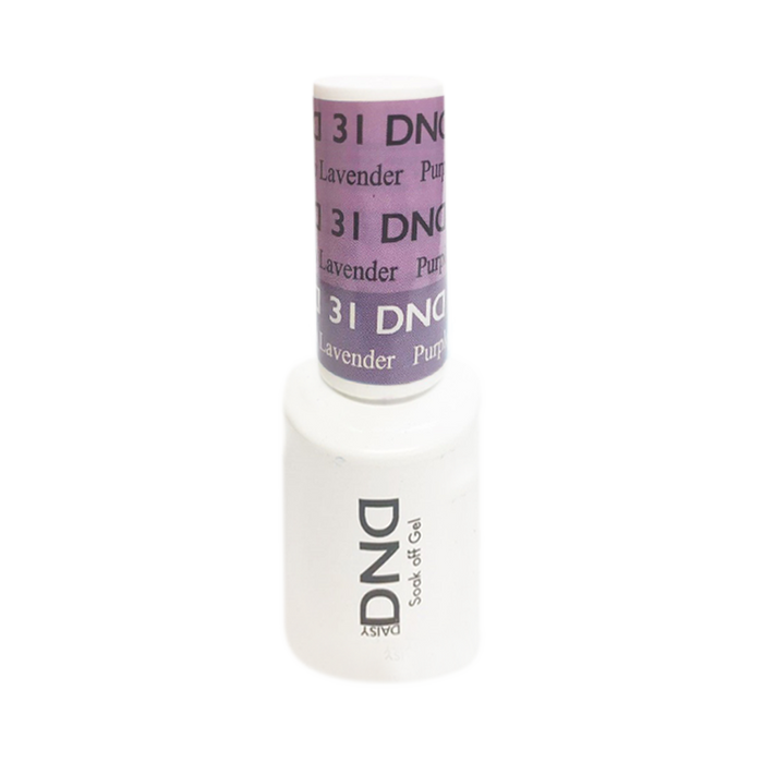 DND Mood Change Gel Polish, D31, Purple Pink to Lavender 0.5oz KK1025