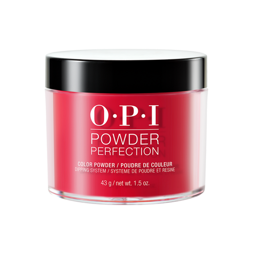 OPI Dipping Powder, DP A70, Red Hot Rio, 1.5oz MD0924