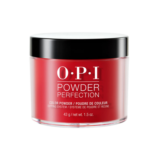 OPI Dipping Powder, DP N25, Big Apple Red, 1.5oz MD0924