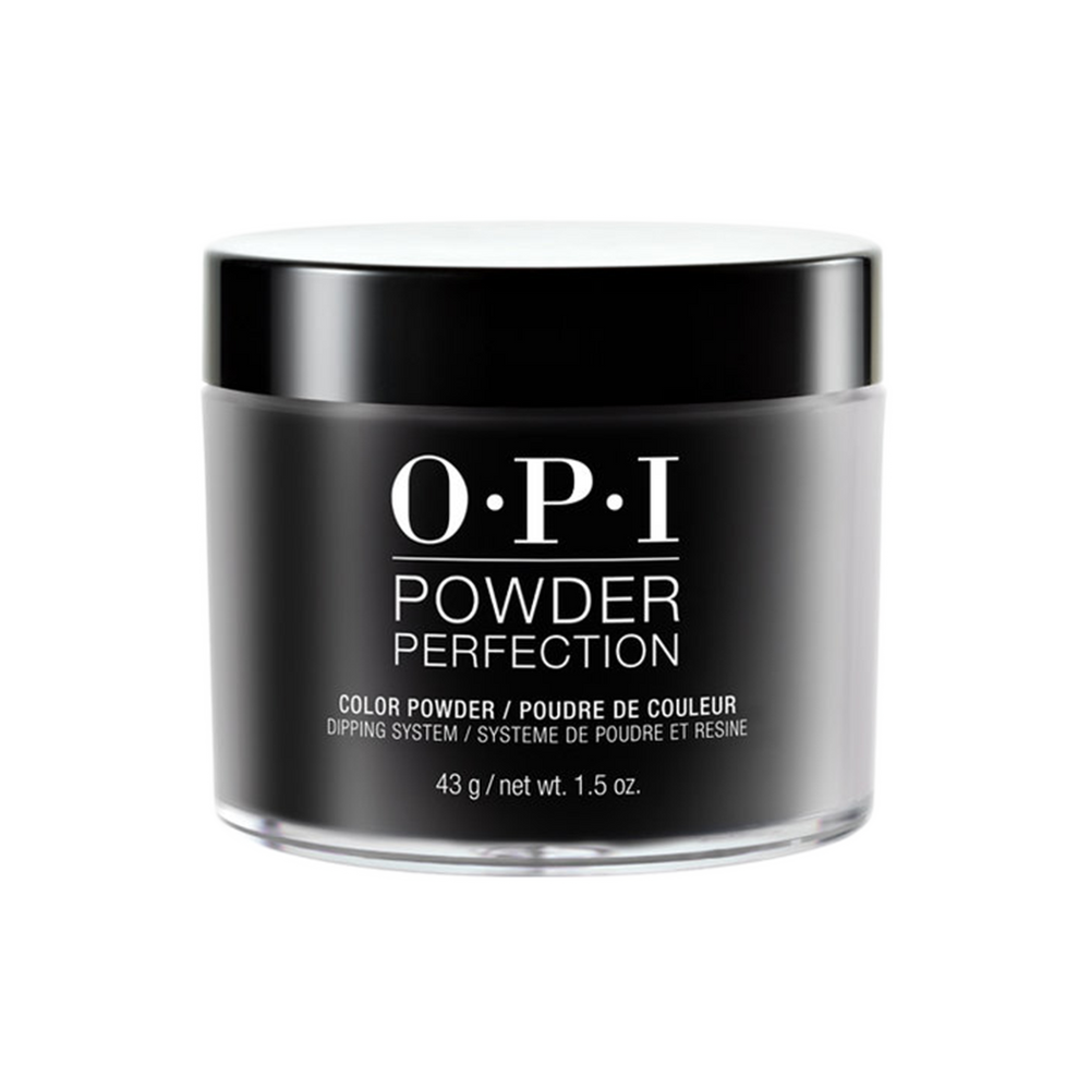 OPI Dipping Powder, DP T02, Black Onyx, 1.5oz