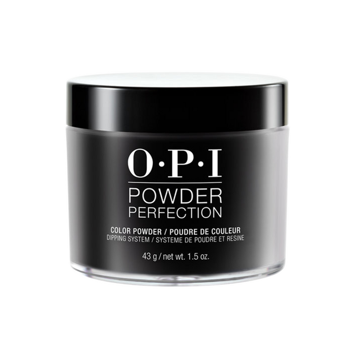 OPI Dipping Powder, DP T02, Black Onyx, 1.5oz