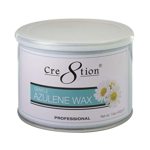 Cre8tion Gentle Azulene Wax, 14oz, 21136 (Packing: 24 pcs/case, 72 cases/pallet)