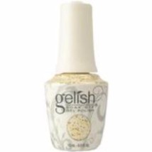Gelish Gel Polish & Morgan Taylor Nail Lacquer, 1110285, Thrill Of The Chill Collection, Ice Cold Gold, 0.5oz KK