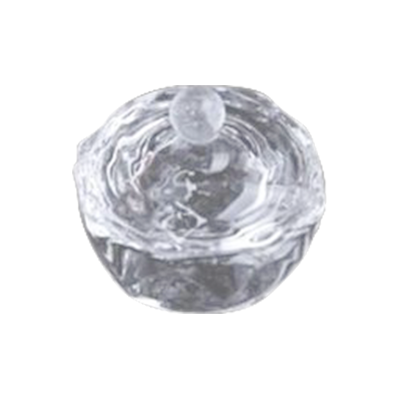 Cre8tion Empty Glass Crystal Jar, Large Size, 7-8cm, D, 26184 OK0508VD