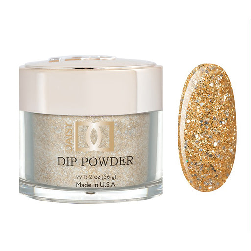 DND 2in1 Acrylic/Dipping Powder, 401, Golden Sahara Star, 2oz