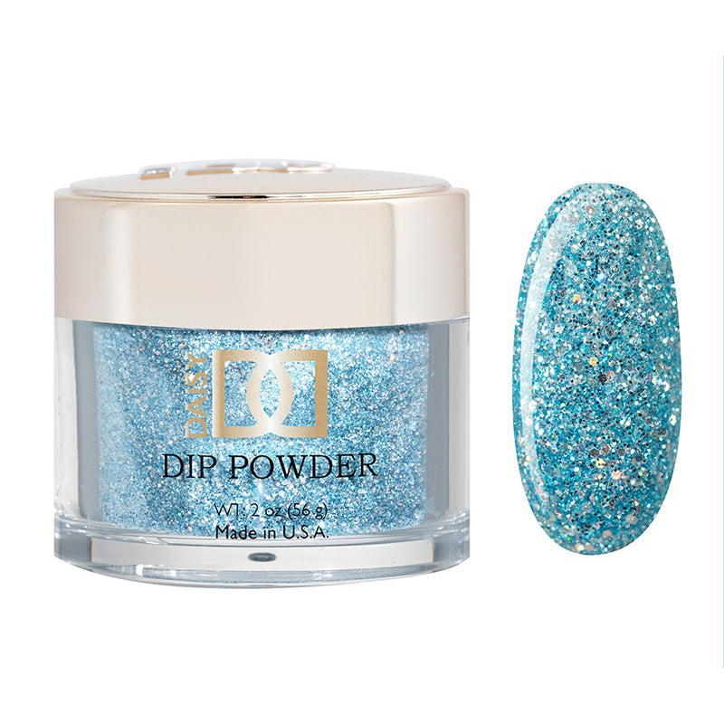 DND 2in1 Acrylic/Dipping Powder, 406, Frozen Wave, 2oz