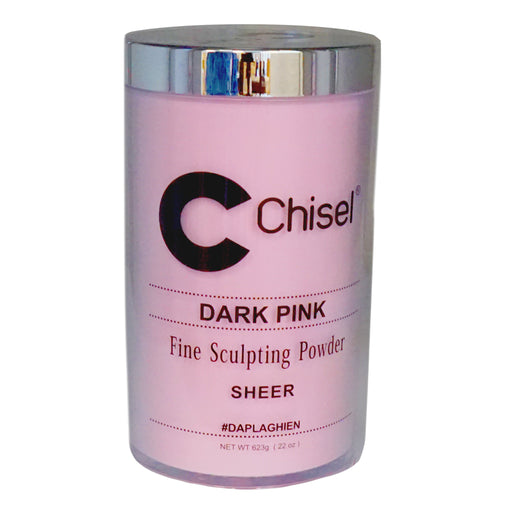 Chisel Fine Sculpting Powder Dap La Ghien (Daplaghien), Pink & White Collection, DARK PINK, 22oz OK0317VD