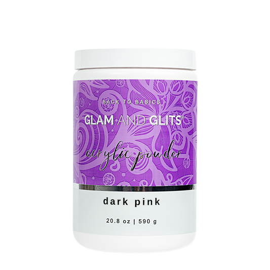 Glam & Glits Back To Basics, DARK PINK, 20.8oz OK1211