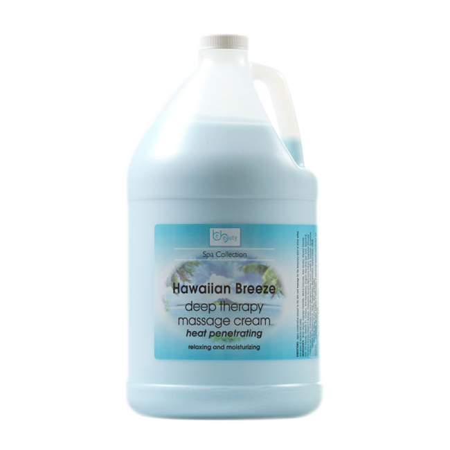 Be Beauty Spa Collection, Deep Therapy Massage Cream, CMSS165G1, Hawaiian Breeze, 1Gallon KK0511