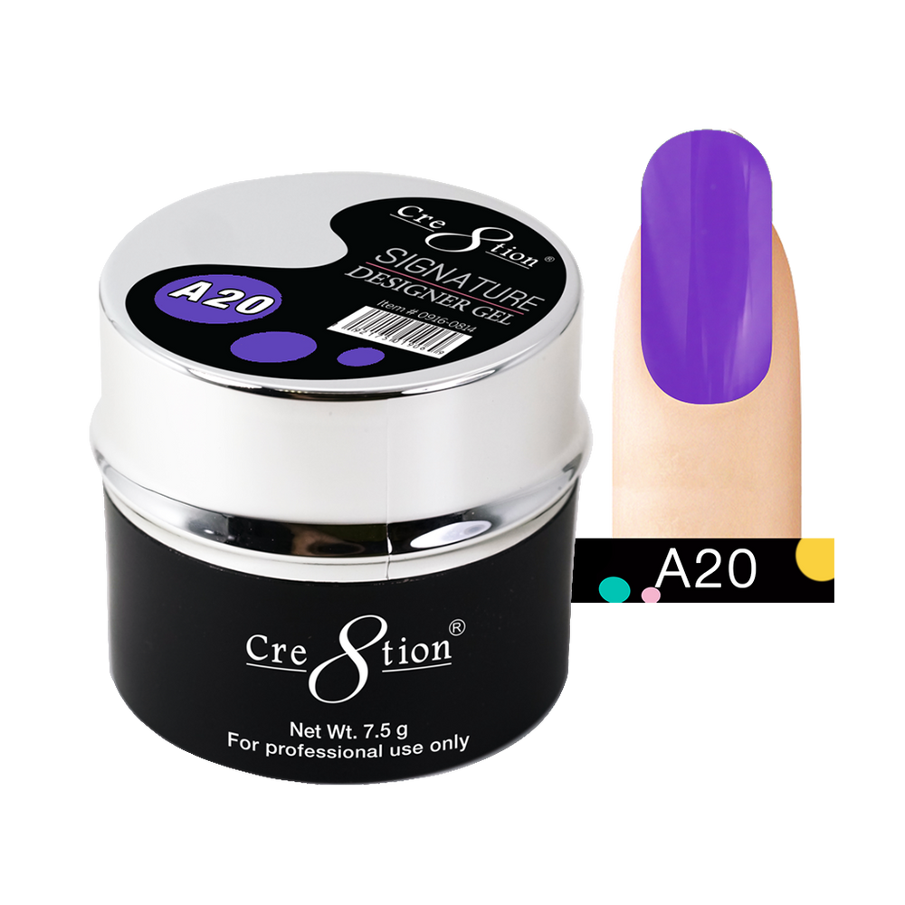 Cre8tion Signature Designer Gel, 0916-0798, 7.5g, A20 KK0917