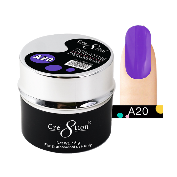 Cre8tion Signature Designer Gel, 0916-0798, 7.5g, A20 KK0917