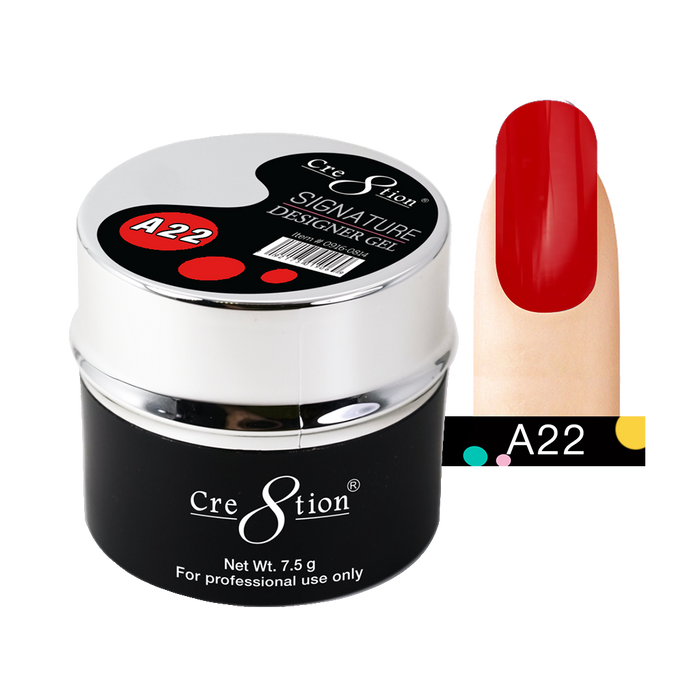 Cre8tion Signature Designer Gel, 0916-0800, 7.5g, A22 KK0917