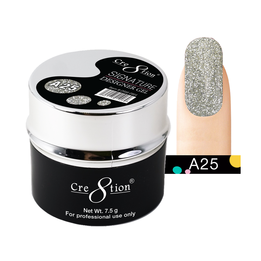 Cre8tion Signature Designer Gel, 0916-0803, 7.5g, A25