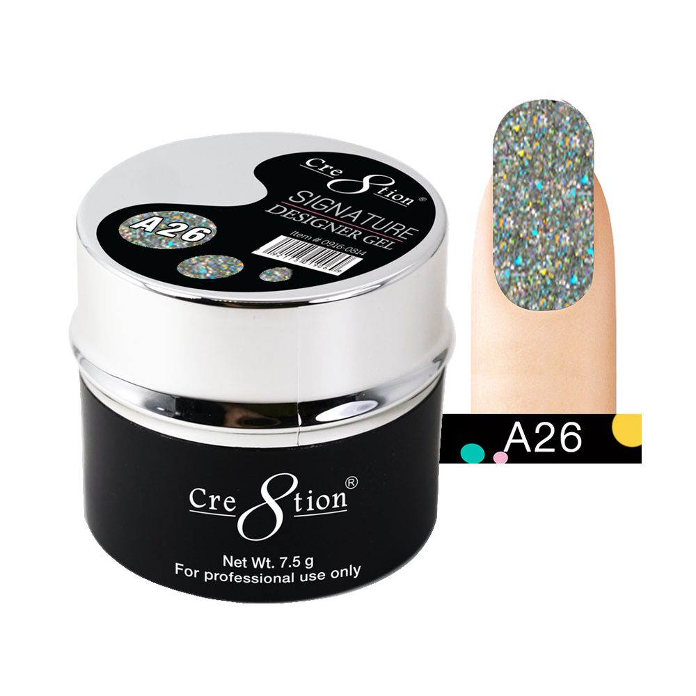 Cre8tion Signature Designer Gel, 0916-0804, 7.5g, A26 KK0917