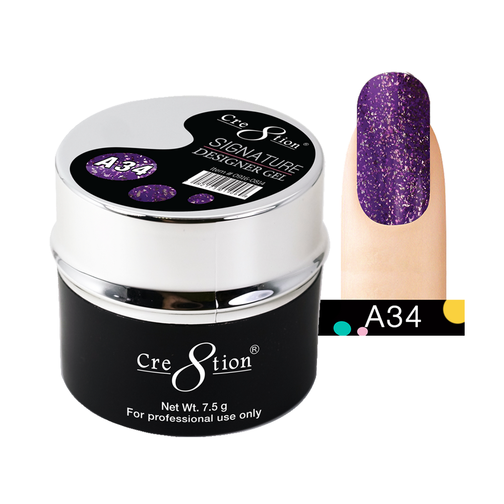 Cre8tion Signature Designer Gel, 0916-0812, 7.5g, A34 KK0917