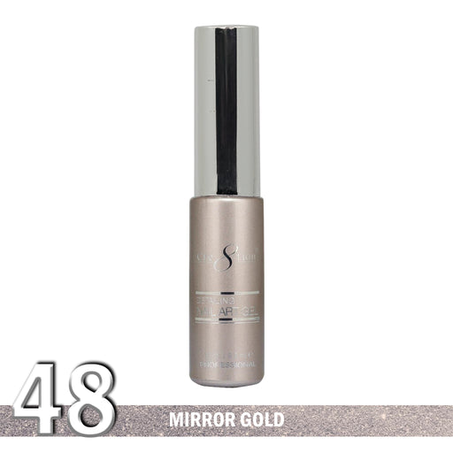 Cre8tion Detailing Nail Art Gel, 48, Mirror Gold, 0.33oz