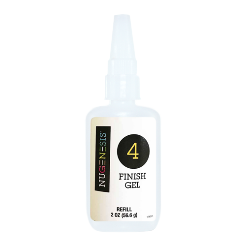 Nugenesis Dipping GEL FINISH Refill, #4, 2oz