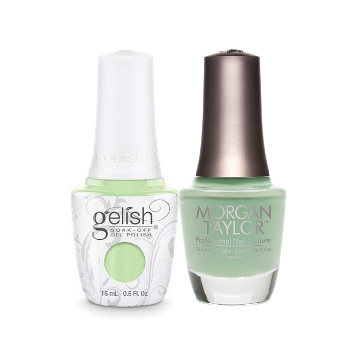 Gelish Gel Polish & Morgan Taylor Nail Lacquer, Do You Harajuku?  , 0.5oz, 1110177+ 50177