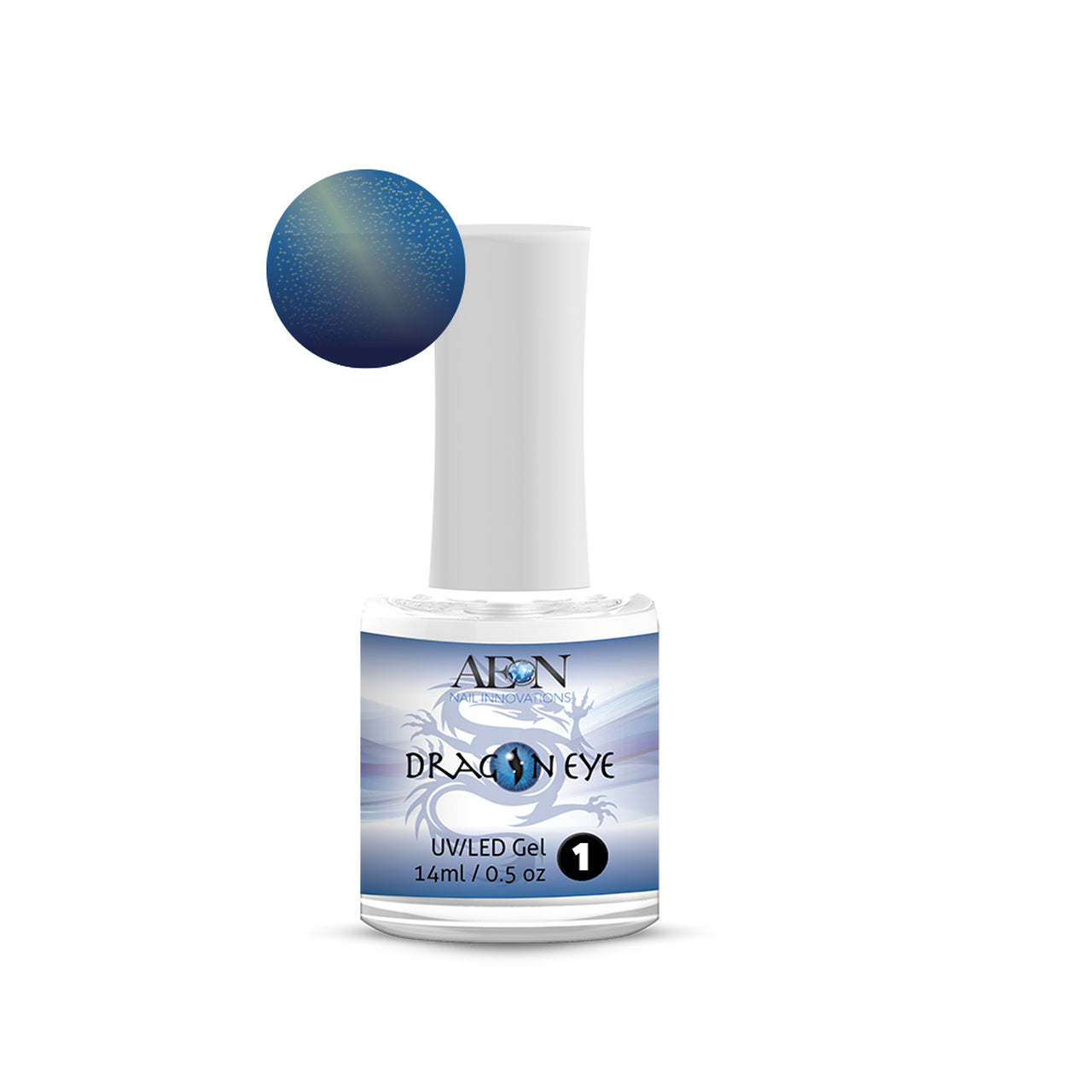 AEON Dragon Eye Mood Change Gel Polish, #01, 0.5oz OK0330LK