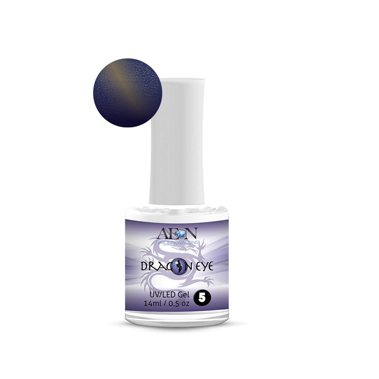 AEON Dragon Eye Mood Change Gel Polish, #05, 0.5oz OK0330LK