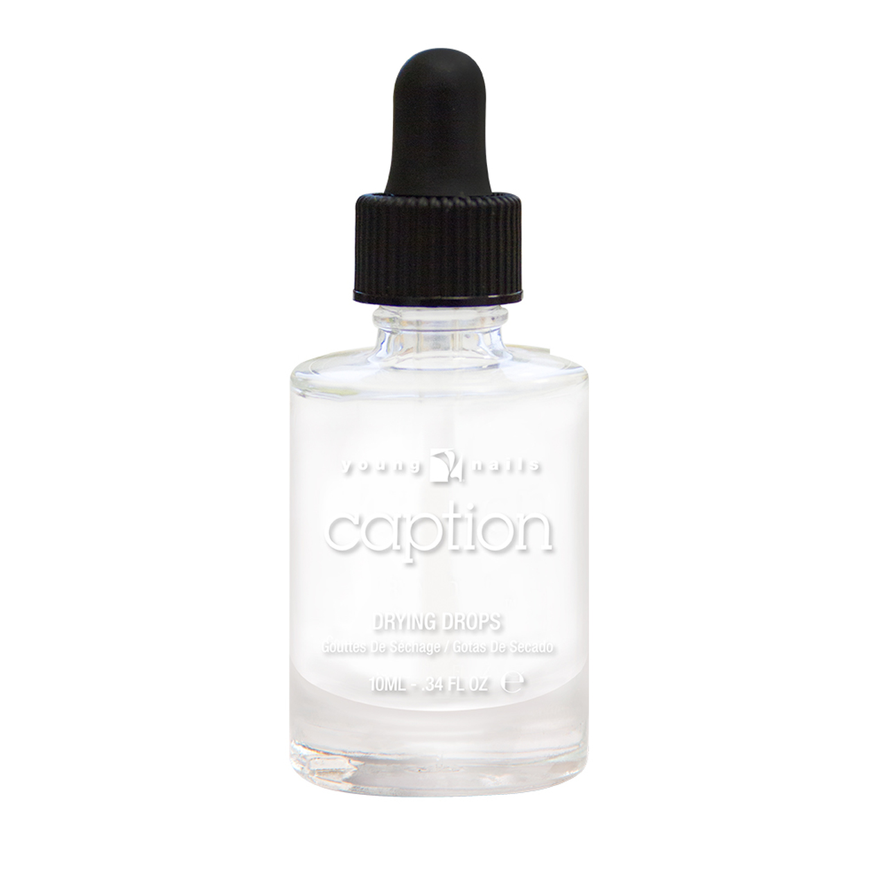 Young Nails Caption Nail Lacquer Drying Drops, PO1000DD, 0.34oz