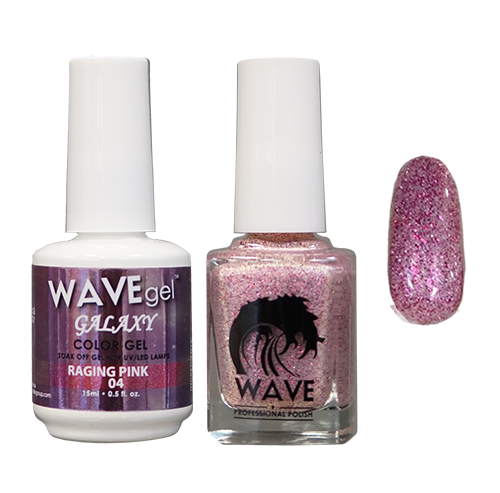 Wave Gel Nail Lacquer + Gel Polish, Galaxy Collection, 04, 0.5oz OK1129