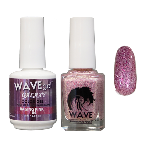 Wave Gel Dipping Powder + Gel Polish + Nail Lacquer, Galaxy Collection, 04 OK1129