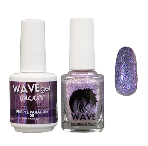 Wave Gel Nail Lacquer + Gel Polish, Galaxy Collection, 05, 0.5oz OK1129